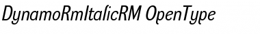 Dynamo RM Regular Font