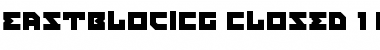 EastBlocICG Font