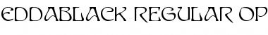 EddaBlack Regular Font