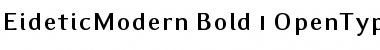 EideticModern Bold Font