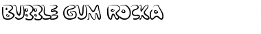 Bubble Gum RockA Regular Font