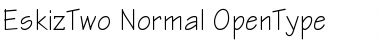 Download EskizTwo-Normal Font