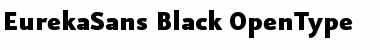 Eureka Sans Black Font