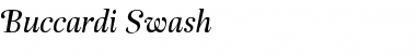 Buccardi Swash Regular Font