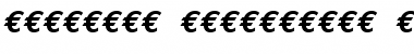 Euro Mono Bold Italic