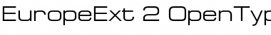 EuropeExt Regular Font