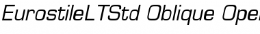 Eurostile LT Std Font