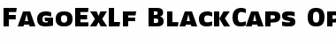 FagoExLf BlackCaps Font