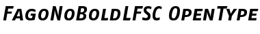 FagoNoBoldLf Regular Font