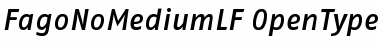 Download FagoNoMedLf Font