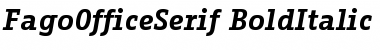 Fago Office Serif Bold Italic