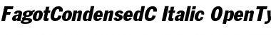 FagotCondensedC Font