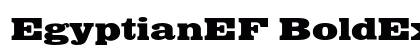 EgyptianEF BoldExtended Preview