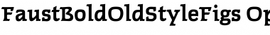 FaustBoldOldStyleFigs Regular Font