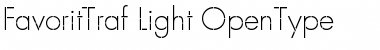 FavoritTraf-Light Regular Font