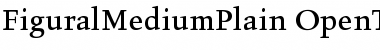 Figural Medium Plain Font