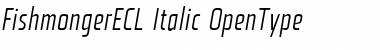 Fishmonger ECL Italic Font