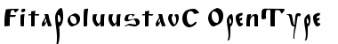 FitaPoluustavC Regular Font
