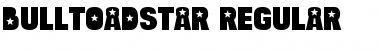 Bulltoad Star Regular Font