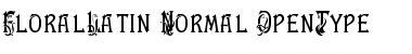 FloralLatin Normal Font
