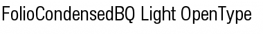 Folio BQ Regular Font