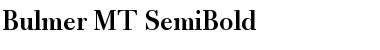 Bulmer MT SemiBold Regular