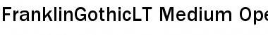 ITC Franklin Gothic LT Medium Font