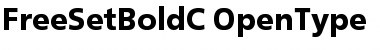 FreeSetBoldC Regular Font