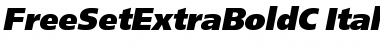 FreeSetExtraBoldC Font