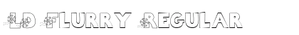 LD Flurry Regular Font Preview