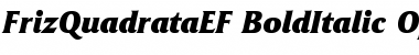 Download FrizQuadrataEF Font