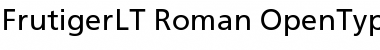 Frutiger LT 55 Roman Font