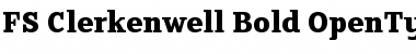 FS Clerkenwell Bold Font