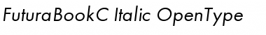 FuturaBookC Italic
