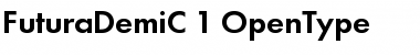 FuturaDemiC Regular Font