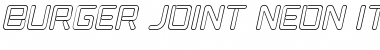 Download Burger Joint Neon It. Open JL Font