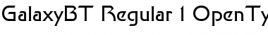 Galaxy Regular Font