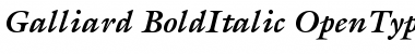 ITC Galliard Bold Italic