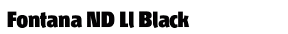 Fontana ND Ll Black font free download