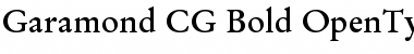 Garamond CG Font