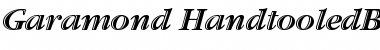 ITC Garamond Handtooled Bold Italic Font