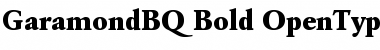 Garamond BQ Regular Font
