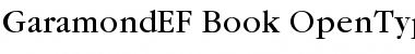 GaramondEF Book Font