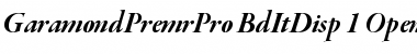 Garamond Premier Pro Font