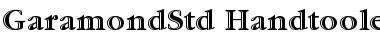 ITC Garamond Handtooled Std Font