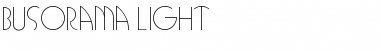 Busorama-Light Font