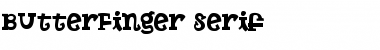 ButterFinger Serif Regular Font