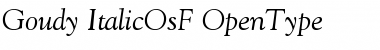 Goudy Font
