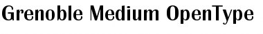Grenoble-Medium Regular Font