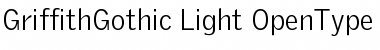GriffithGothic Light Font